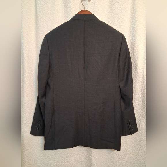 Ermenegildo Zegna-Venezia  Charcoal Men's Blazer Wool-cashmere Blend. - Picture 6 of 8